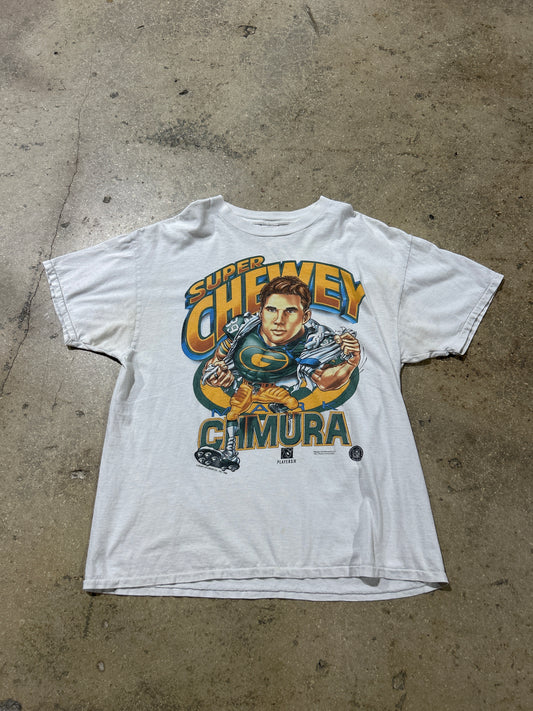 1996 Shirt Xplosion Super Chewey Mark Chmura Caricature Tee - White Size XL