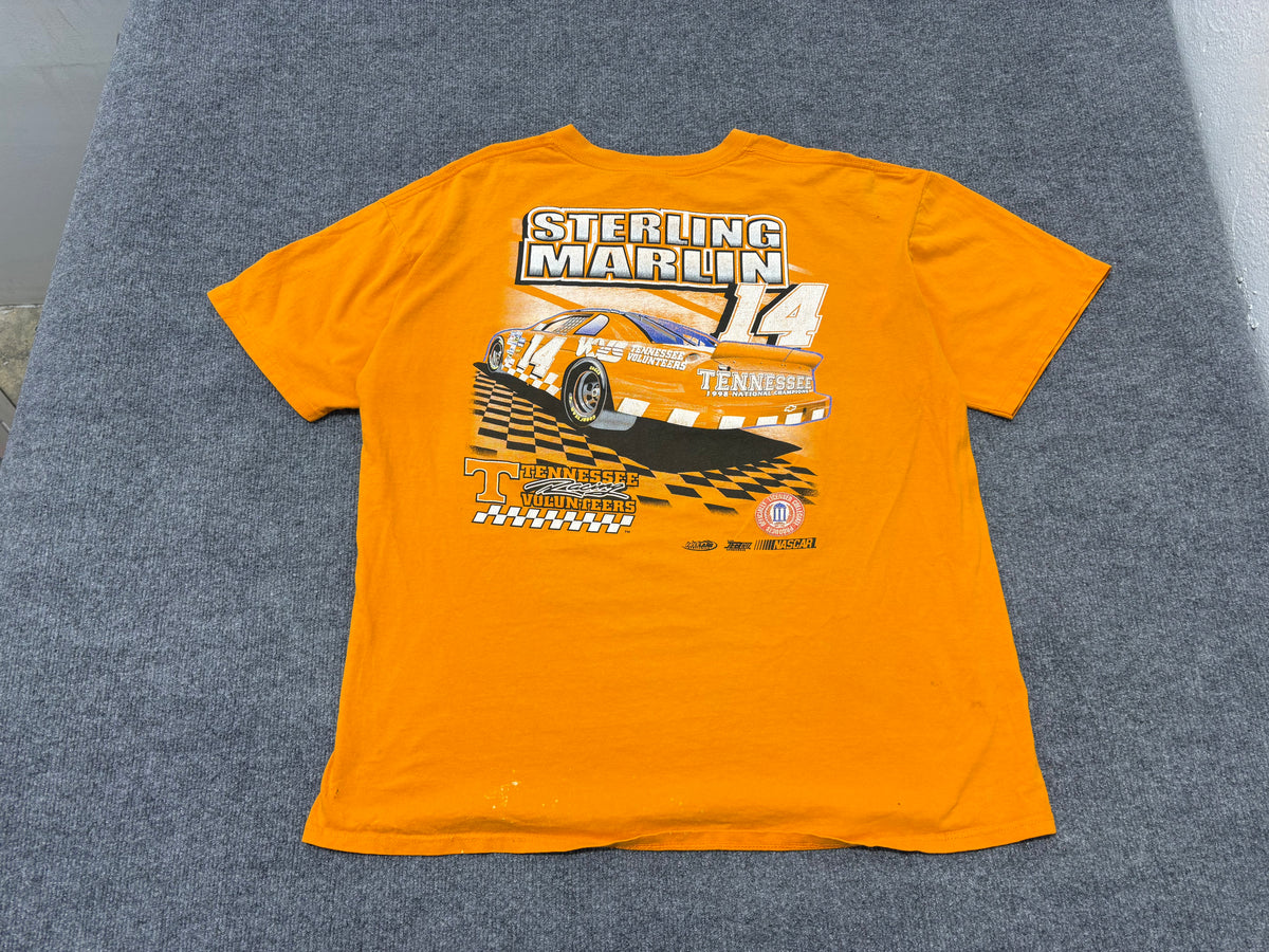 1998 Tennessee Volunteers Nascar Tee - Orange Size XXL