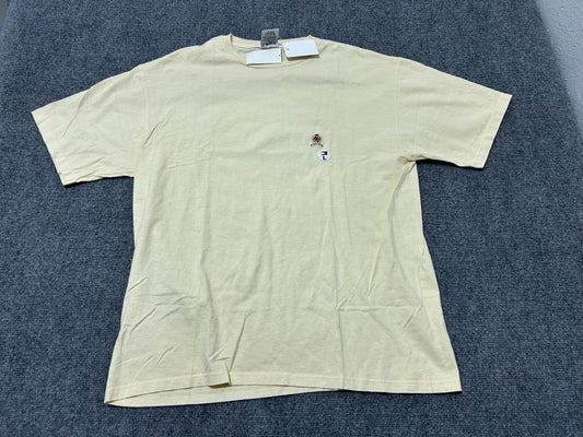 Tommy Hilfiger Crest Logo Tee - Khaki Size Large