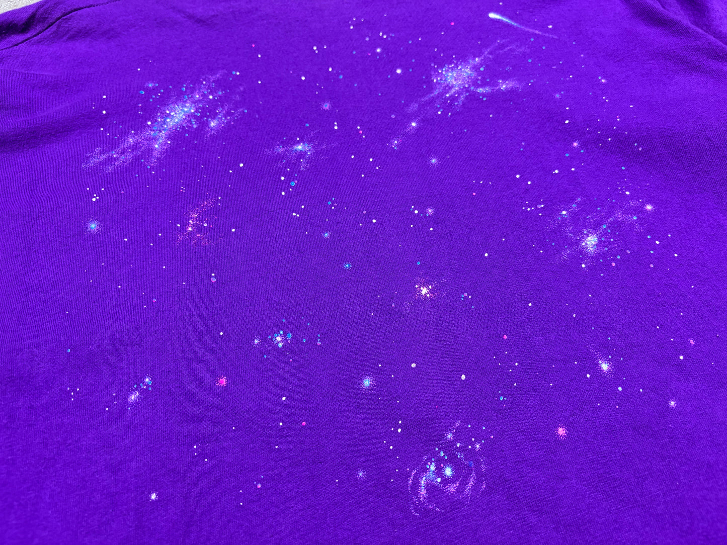 Universal Studios ET Galaxy Tee - Purple Size XL