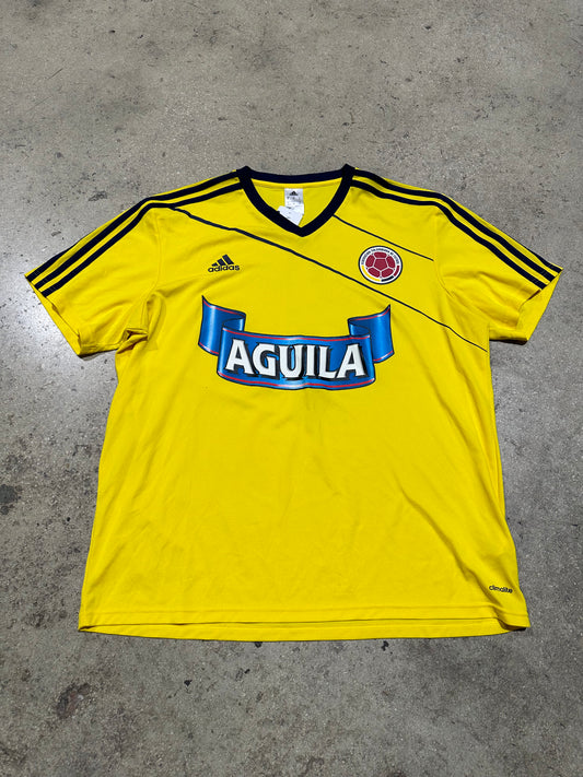 2013 Colombia Aguila Jersey - Yellow Size XL