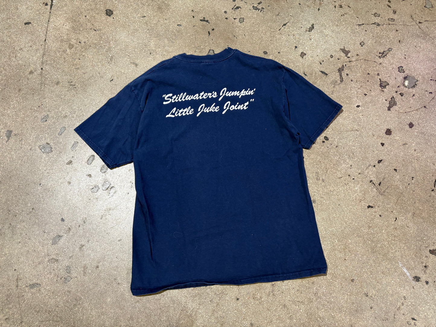 Eskimo Joes Stillwater Tee - Navy Size Large