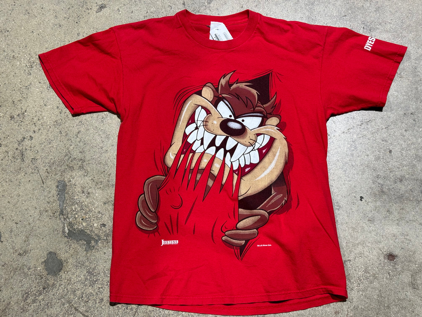 1993 Taz Breakthrough Tee - Red Size XL