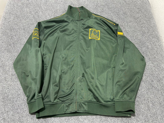 Coogi Quater Zip Jacket - Green Size XXXL