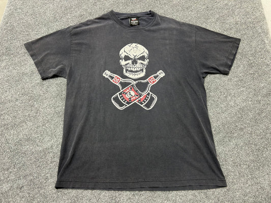 2004 Stone Cold Steve Austin Drink Beer Tee - Black Size XL