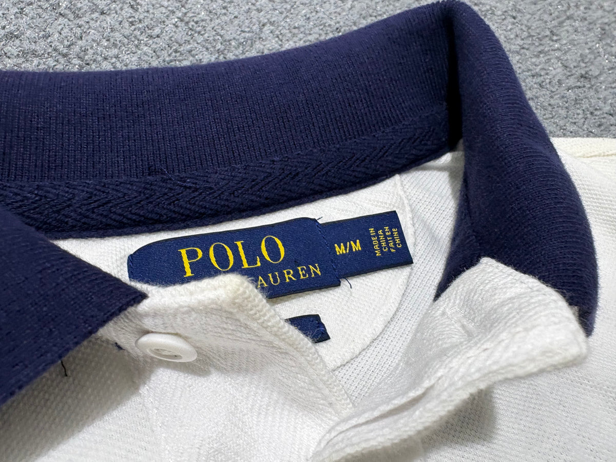 Polo Ralph Lauren Challenge Cup Polo Shirt - White Size Medium
