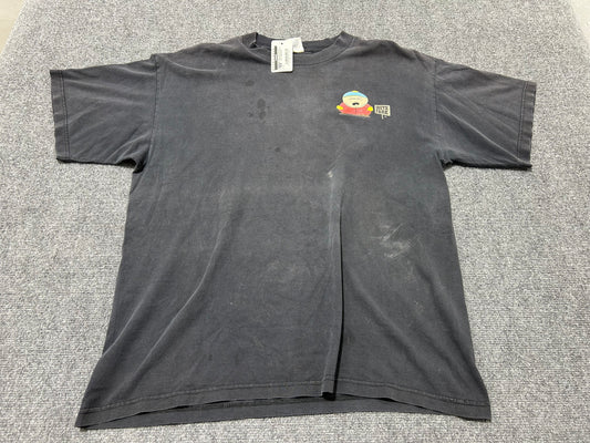 1998 South Park You're Pissing Me Off Over Here Tee - Black Size XL