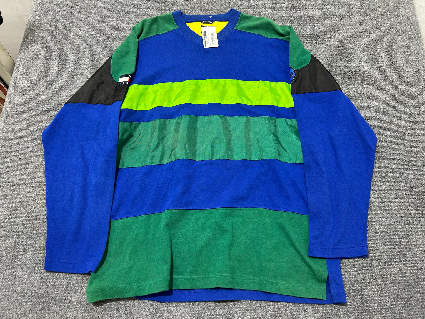 Tommy Hilfiger Sweater/Jersey - Blue/Green Size XL