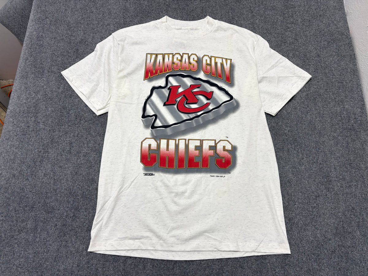 1994 Kansas City Chiefs Tee - Grey Size XL