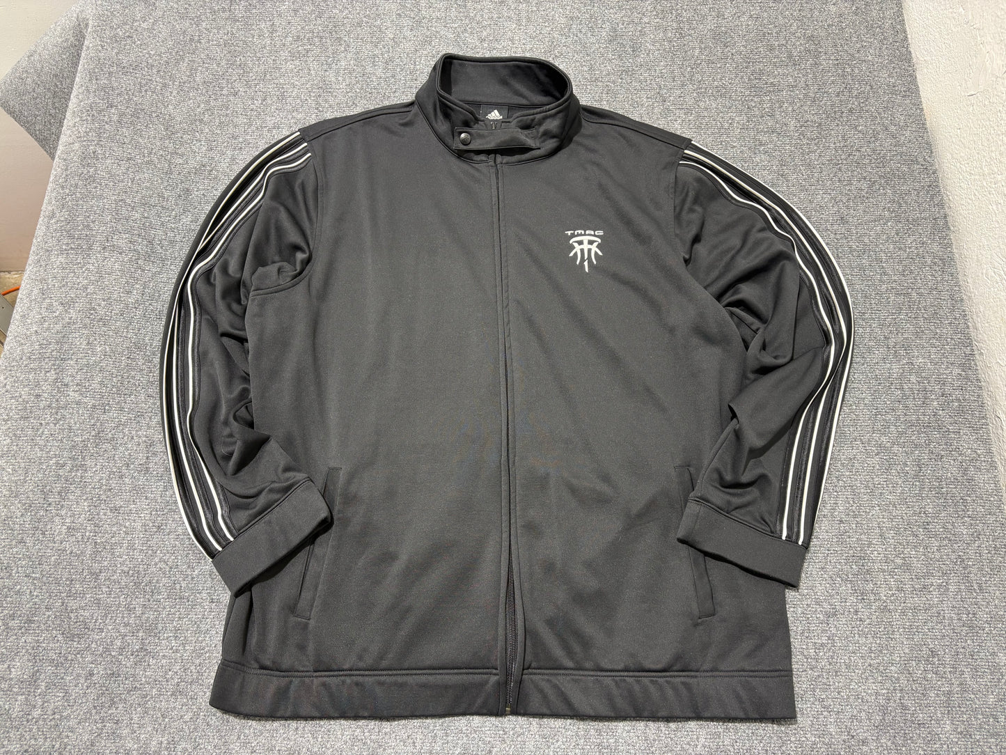 Adidas T-Mac Basketball Jacket - Black Size XL
