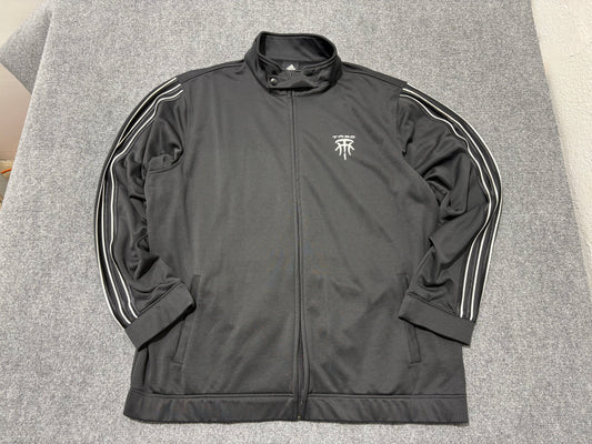 Adidas T-Mac Basketball Jacket - Black Size XL