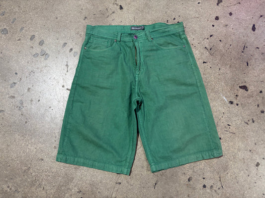 Royal Blue Baggy Shorts - Green Size 36