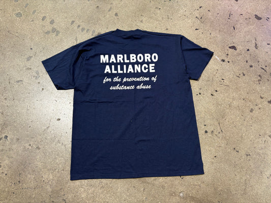 Marlboro Alliance Tee - Navy Size XL