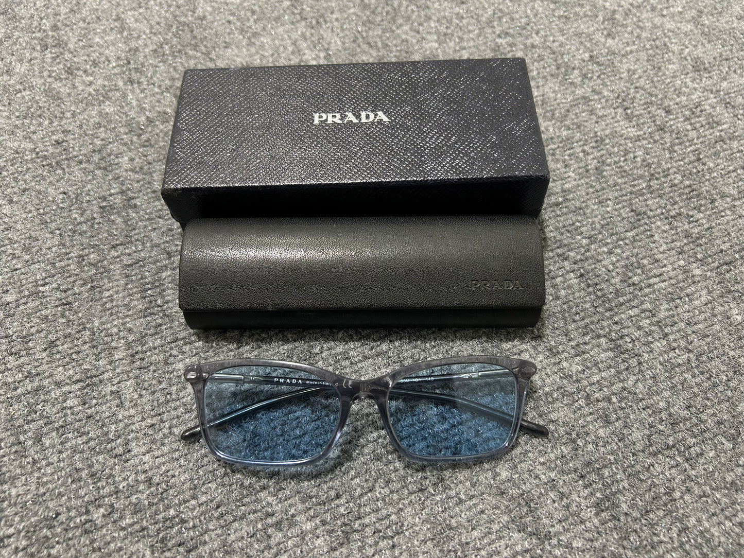 Prada Skinny Legs Glasses - Blue