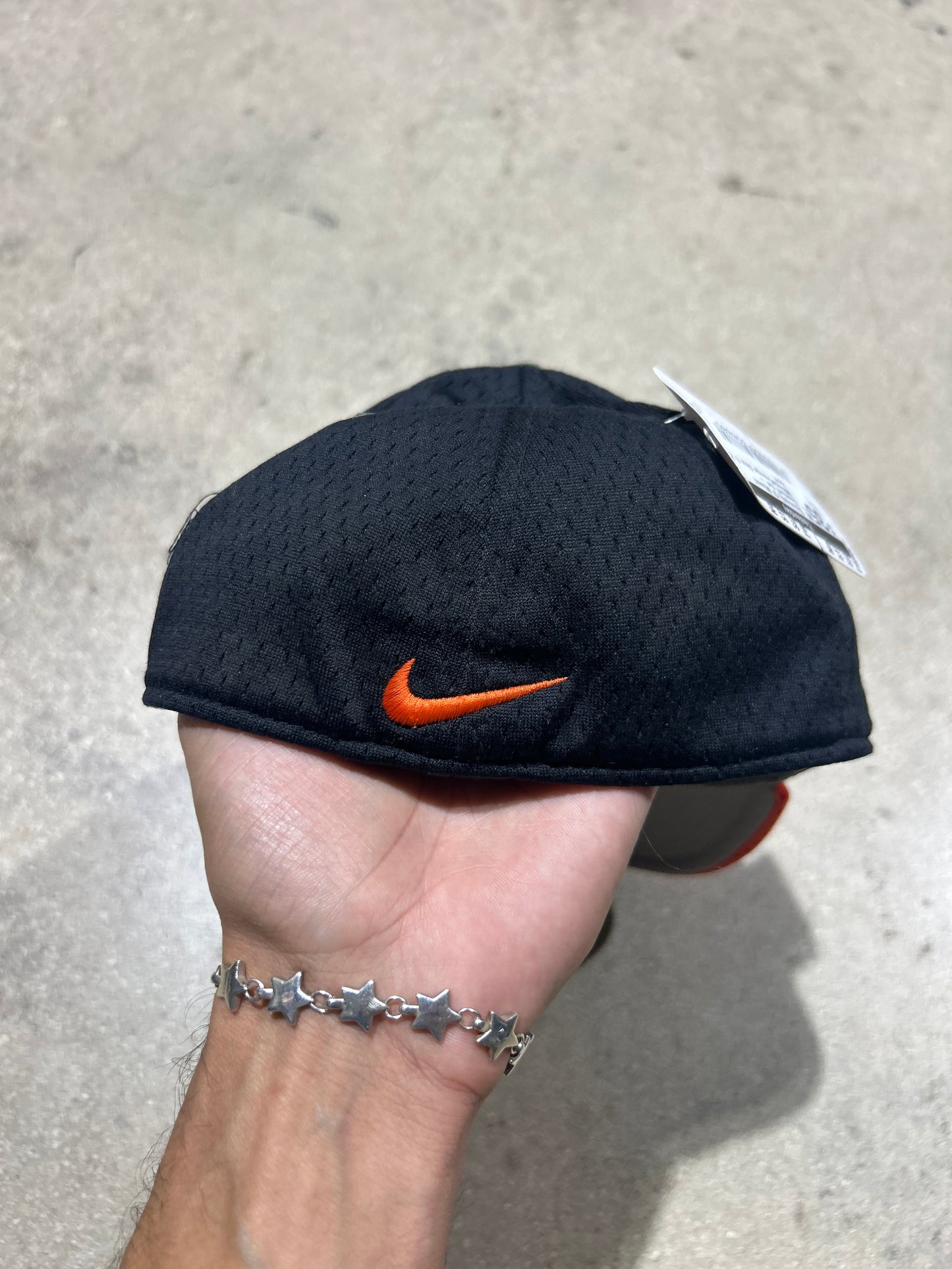 University Of Miami Baseball Hat - WBlack/Orange Size 6 7/8 (con)