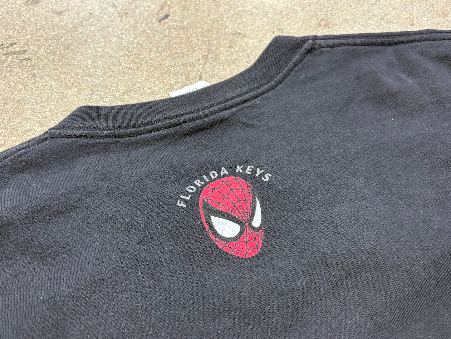 Marvel Spider Man Florida Keys Tee - Black Size XL
