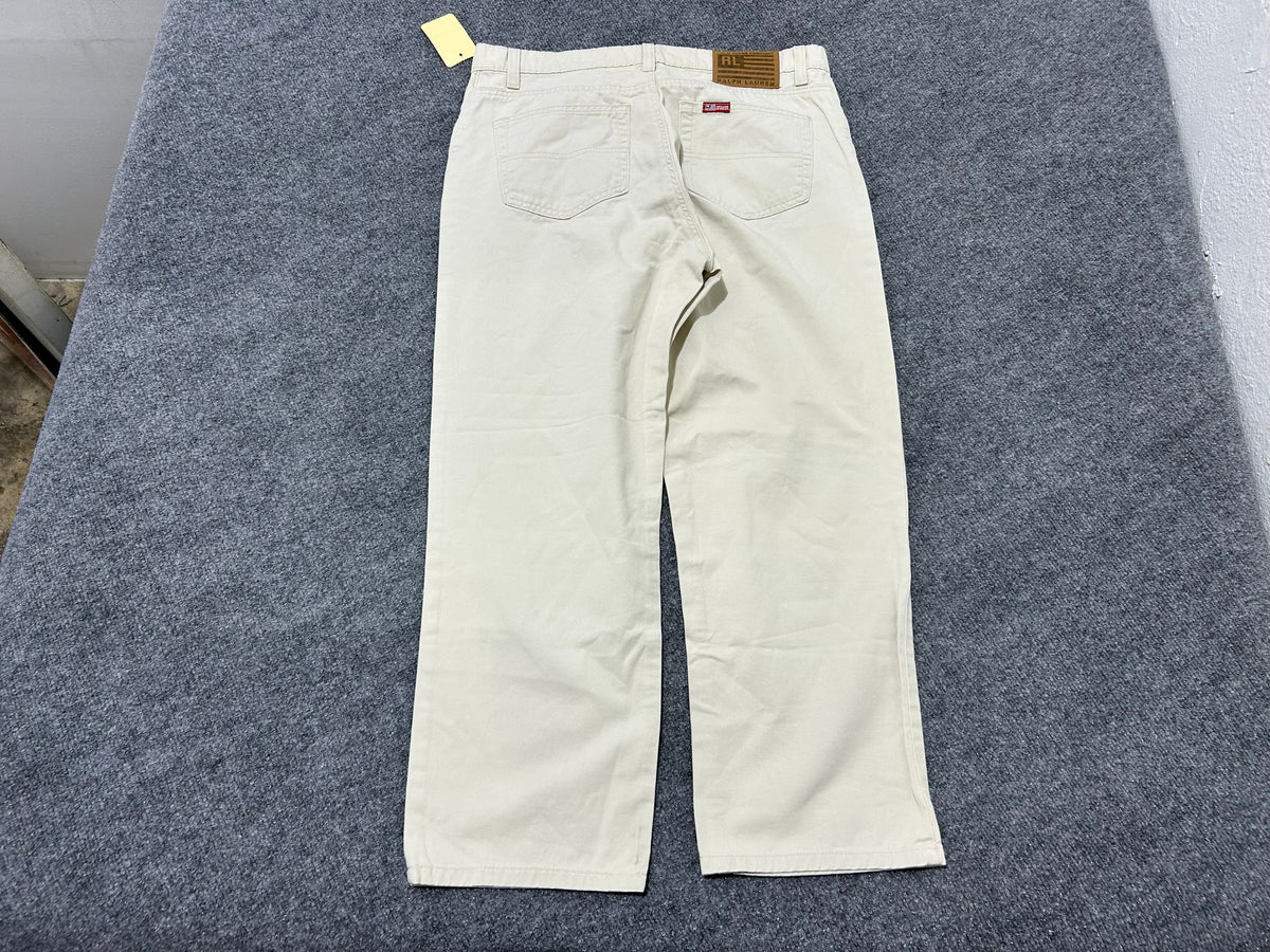 Polo Jeans Chinos - Cream Size 12