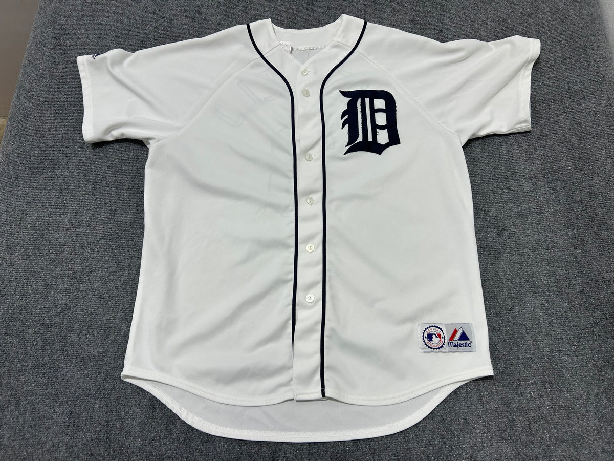Detroit Tigers Gary Sheffield #3 Baseball Jersey - White Size Large