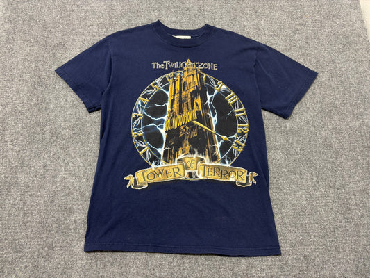 The Twilight Zone Tower of Terror Tee - Navy Size Medium