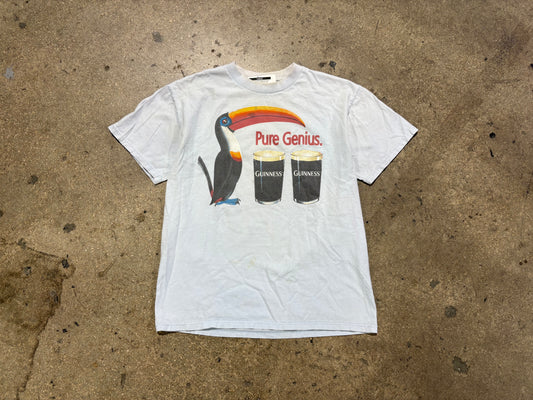 Guinness Beer & Toucan Tee - Light Blue Size Medium