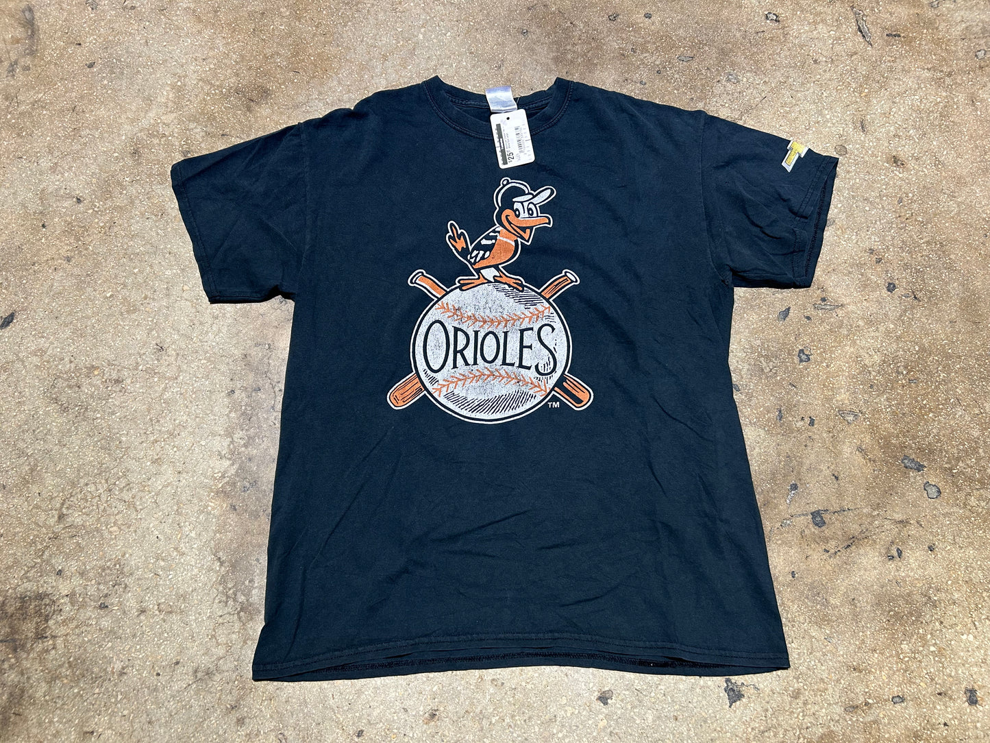 Baltimore Orioles Tee - Black Size Large