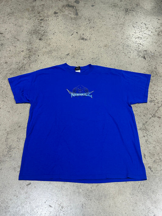 2000 Dragonball Z Vegeta x Trunks Tee - Blue Size XXL