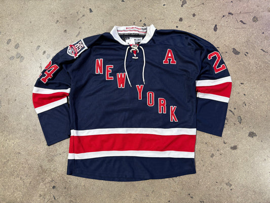Reebok NY Rangers Callahan #24 Authentic Jersey Size 52