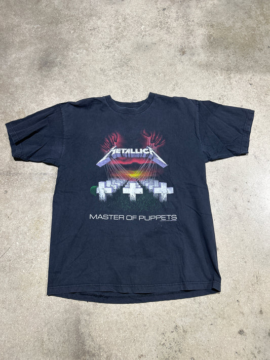 1994 Metallica Master Of Puppets Tee - Black XL
