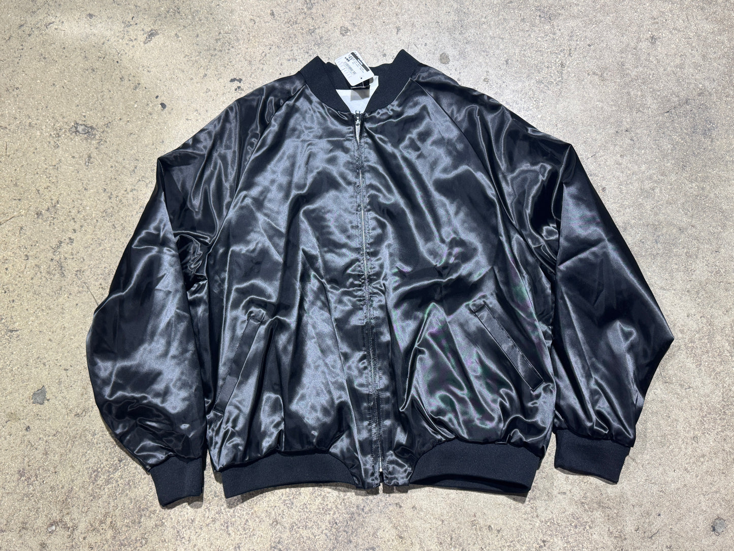 Great Lakes Dargaway Satin Jacket - Black Size XXL