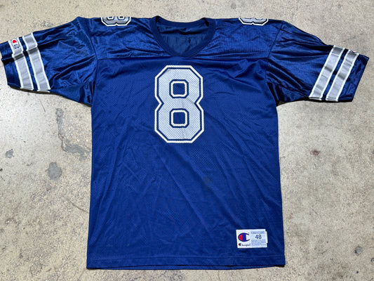 Champion Dallas Cowboys Aikman #8 Jersey - Navy Size 48/XL