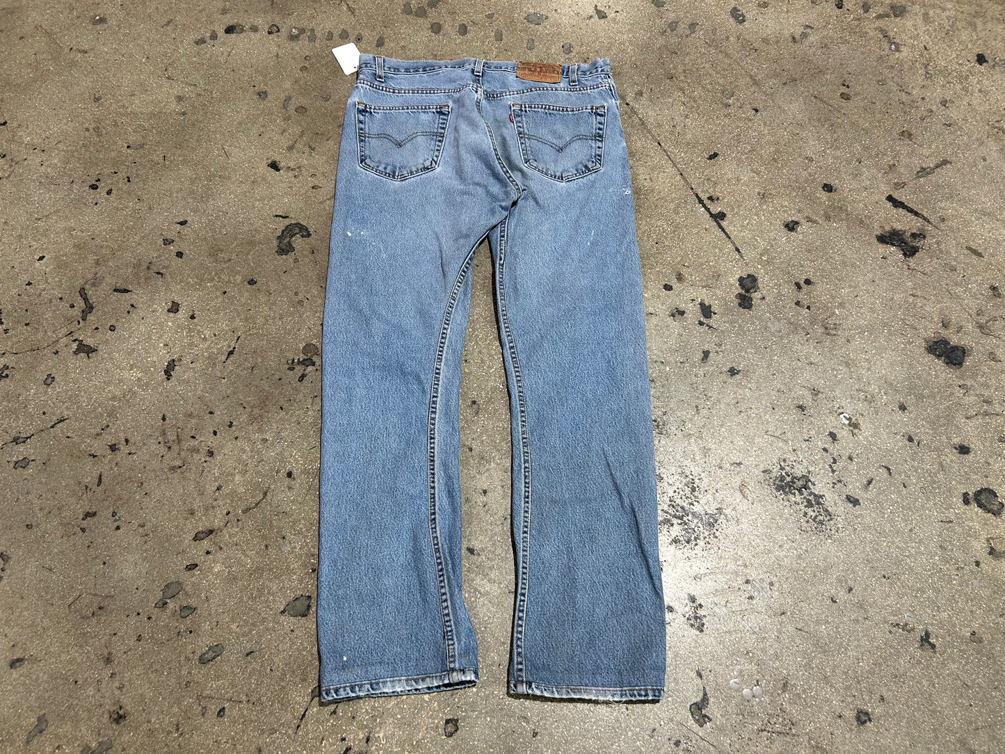 Light Wash Levis 505 Jeans - Blue Size 36x36