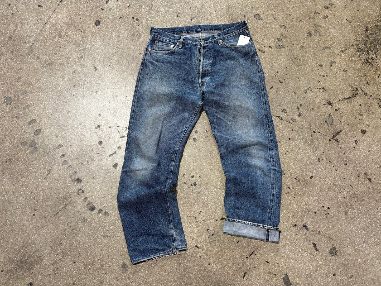 Studio D'Artisan Selvedge Denim Jeans - Blue Size 33