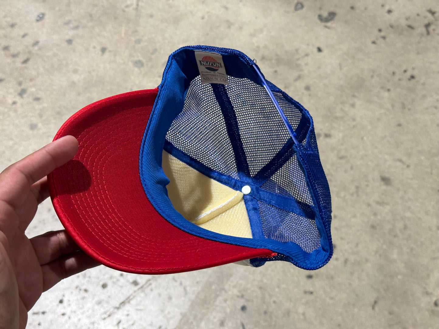 Honda Trucker Hat - White/Red/Blue