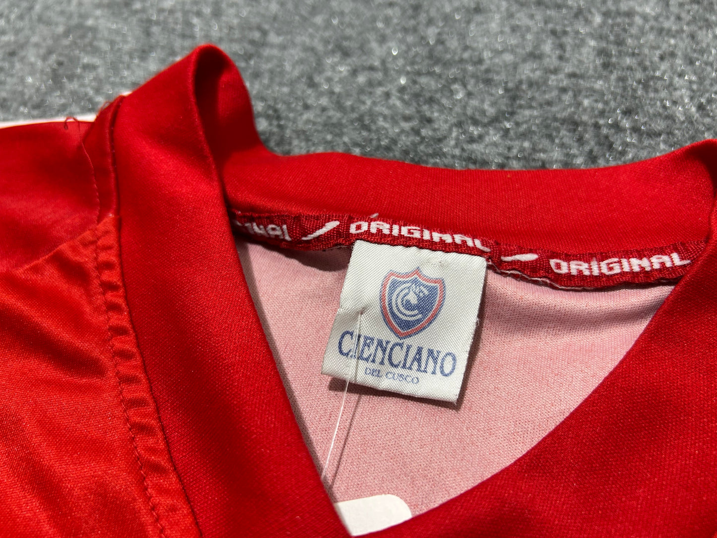 Cienciano Peru Soccer Jersey - Red Size Large