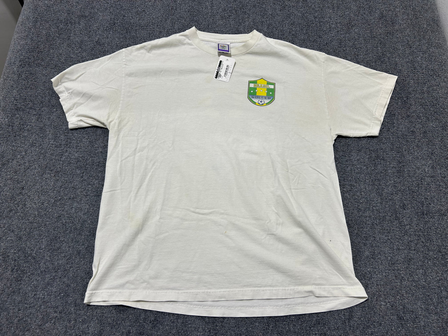 2006 Brazil FIFA World Cup Tee - White size XL