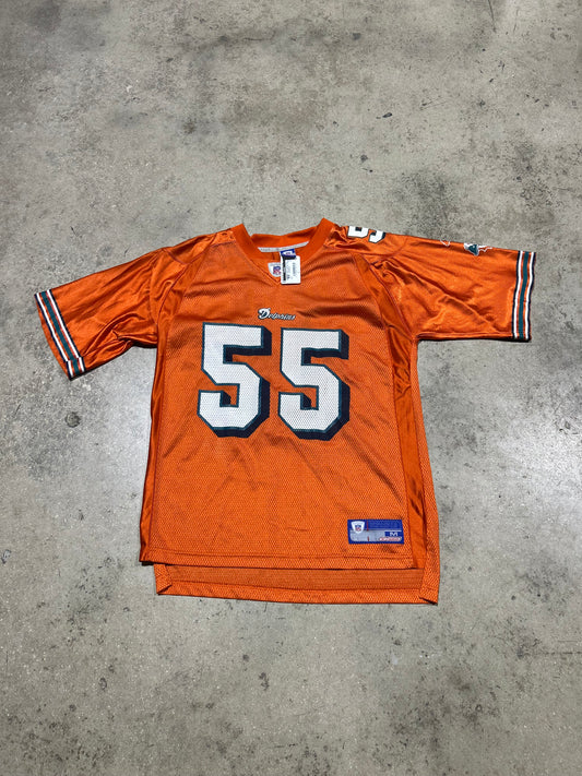 Miami Dolphins Junior Seau Jersey #55 - Orange Size Medium