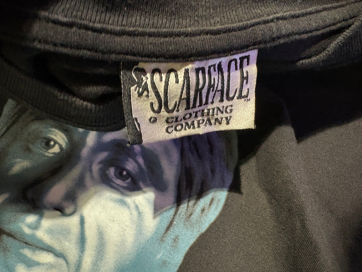 Scarface I Run These Streets Tee - Black Size XL