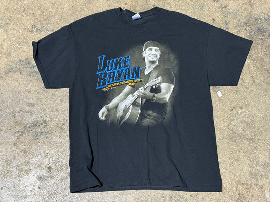 2013 Luke Bryan Tour Tee - Black Size XL
