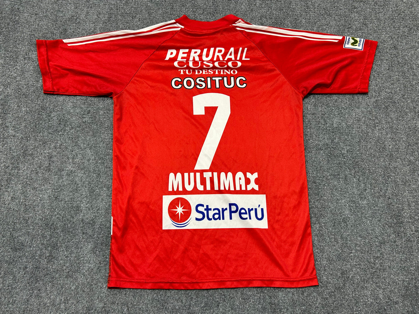 Cienciano Peru Soccer Jersey - Red Size Large
