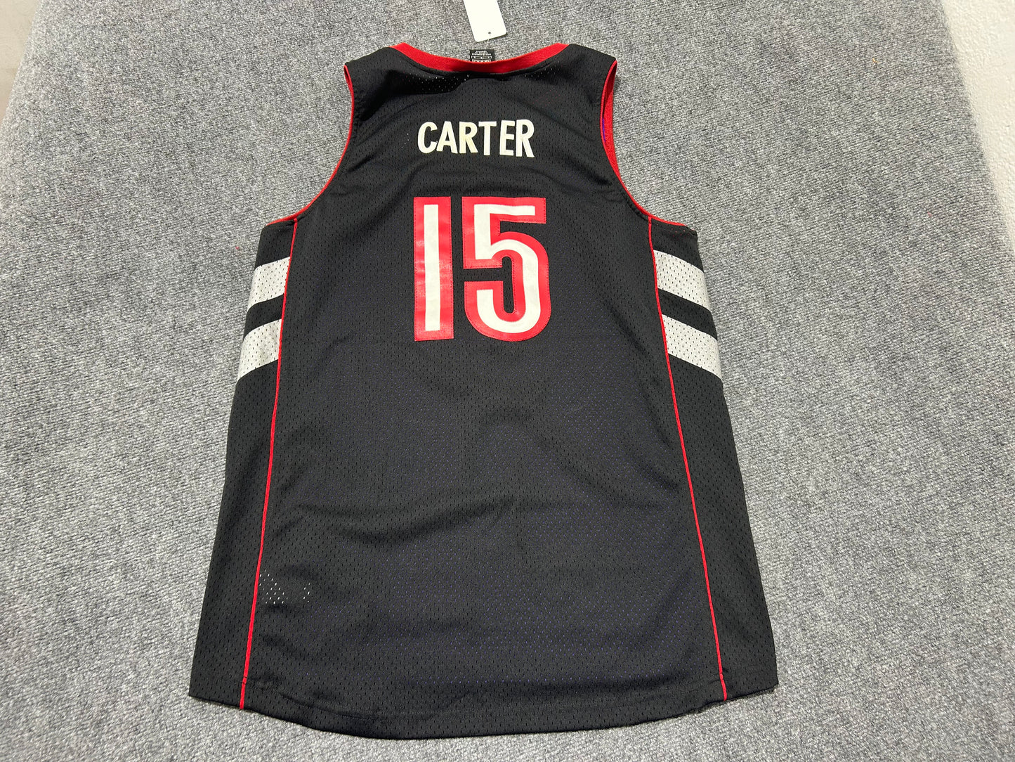 Toronto Raptors Vince Carter #15 Basketball Jersey -Purple/Black Size Large
