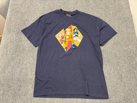 2002 Naruto Team 7 Tee - Navy Size XL