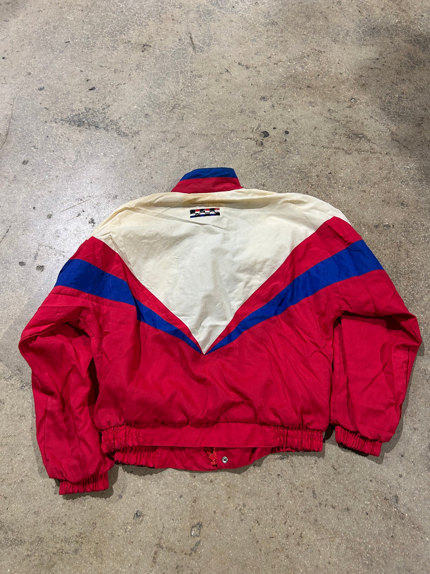 Firestone Racing Jacket - Red/White/Blue Size Large