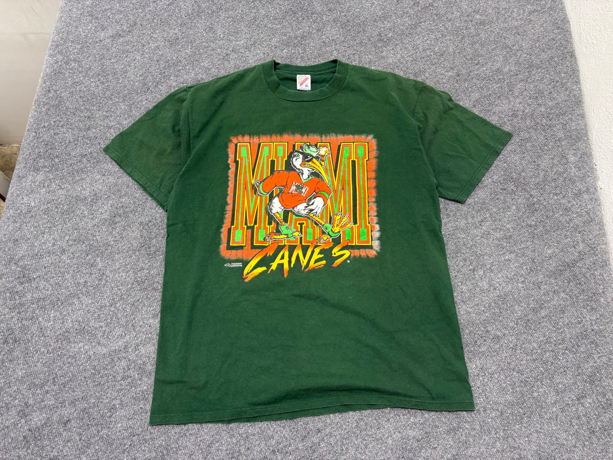Miami Hurricanes Cool Ibis Tee - Green Size XL