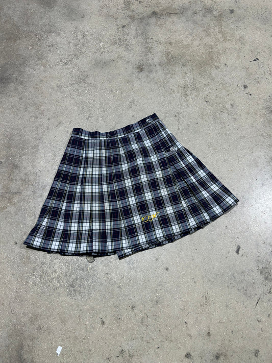 Flynn & Ohara Skirt - Navy Multi Size Medium