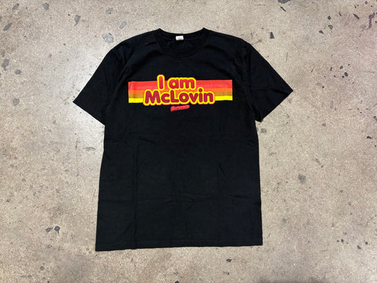 Superbad I am McLovin Promo Tee - Black Size Large
