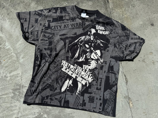 The Dark Knight Batman & Joker Freak Tee - Grey Size XL