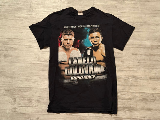 Canelo Vs. GGG Tee - Black Size Small