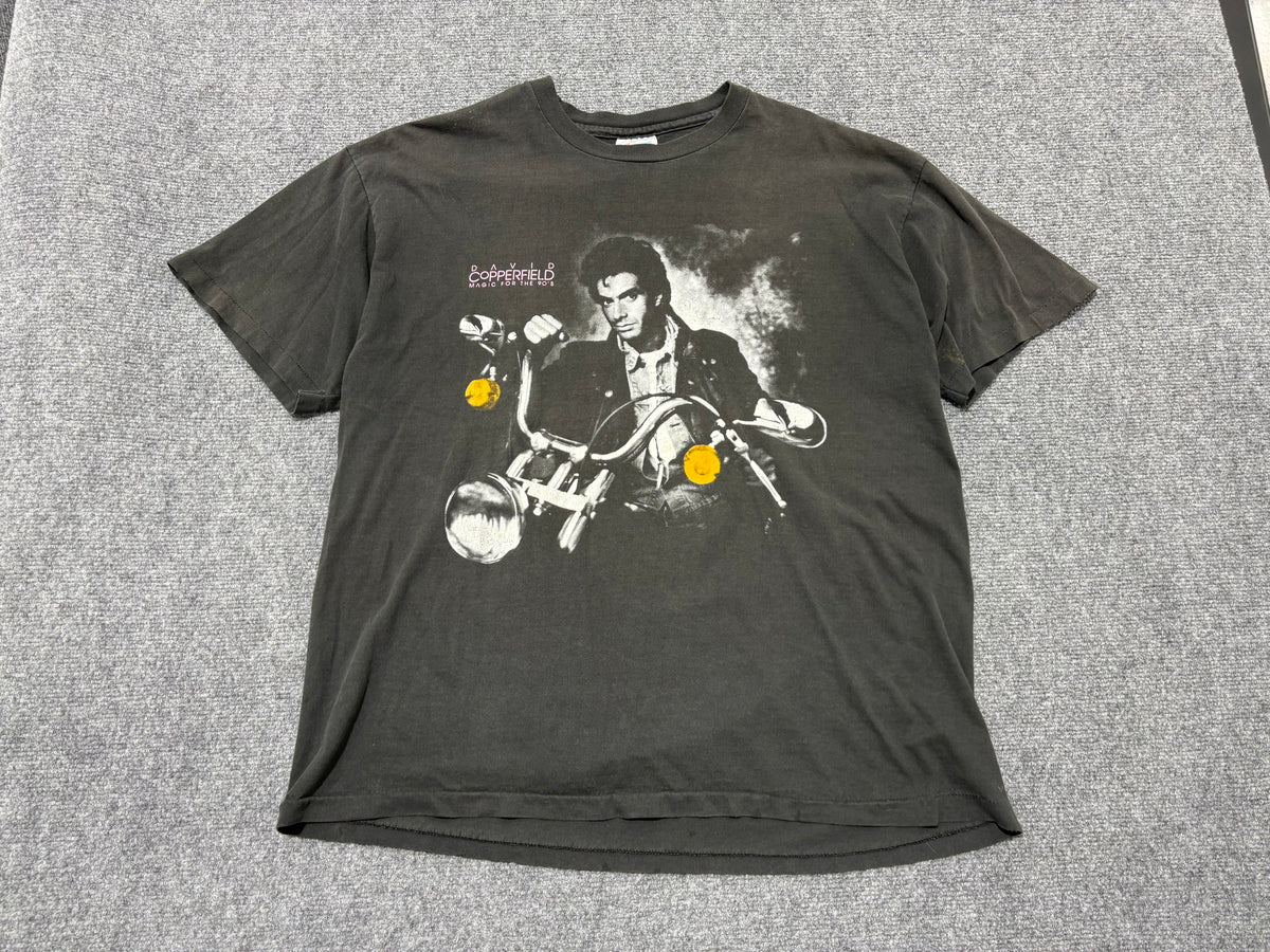 David Copperfield Magic for the 90s Tee - Black Size XL