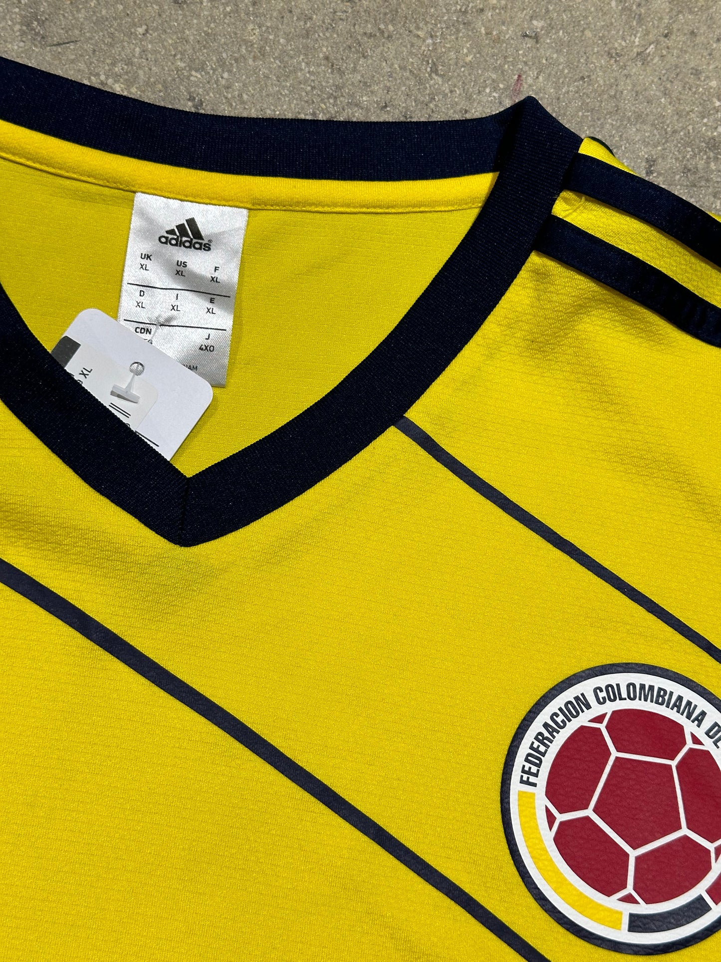 2013 Colombia Aguila Jersey - Yellow Size XL