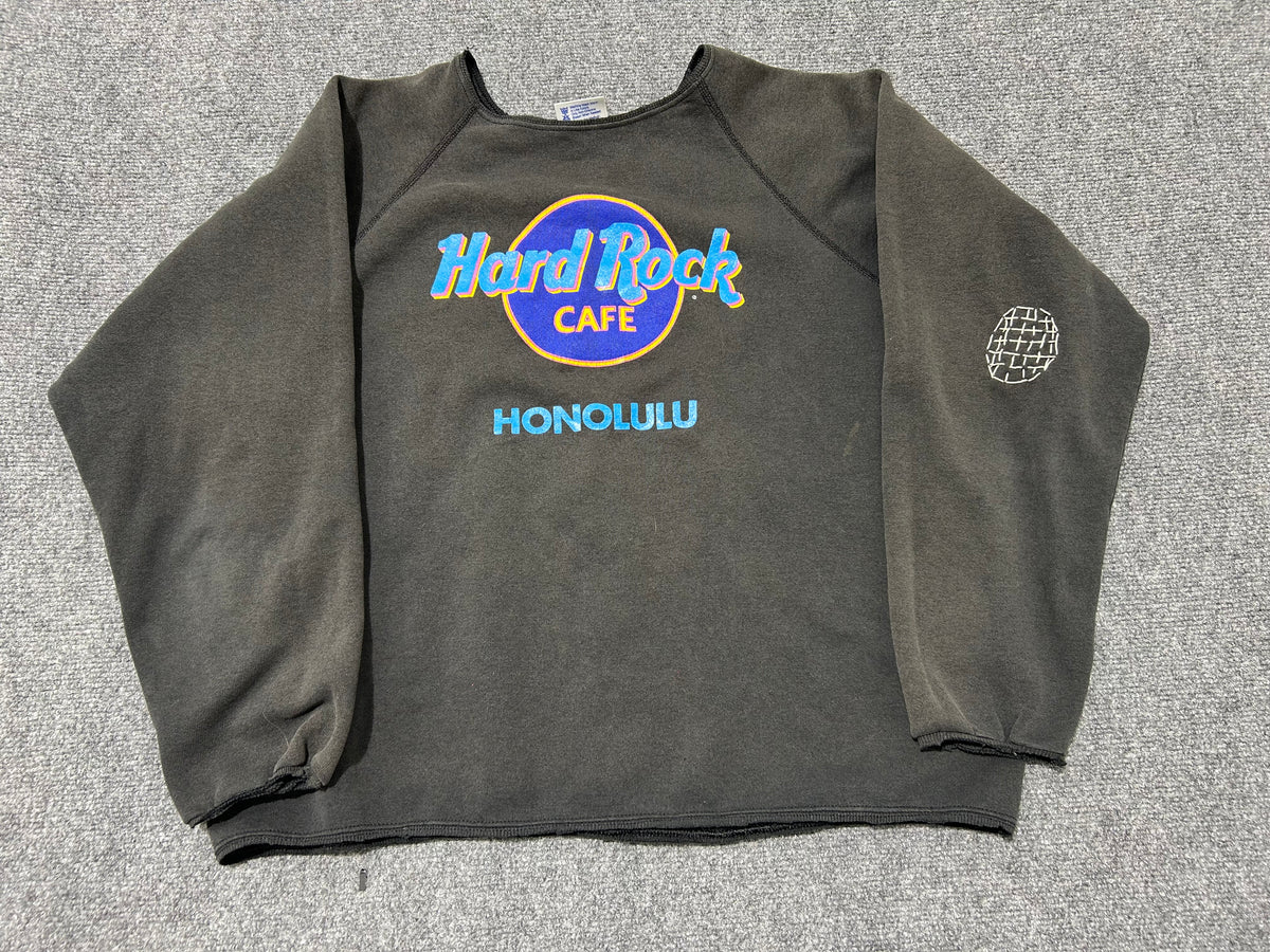 Hardrock Honolulu Crewneck - Black size XL